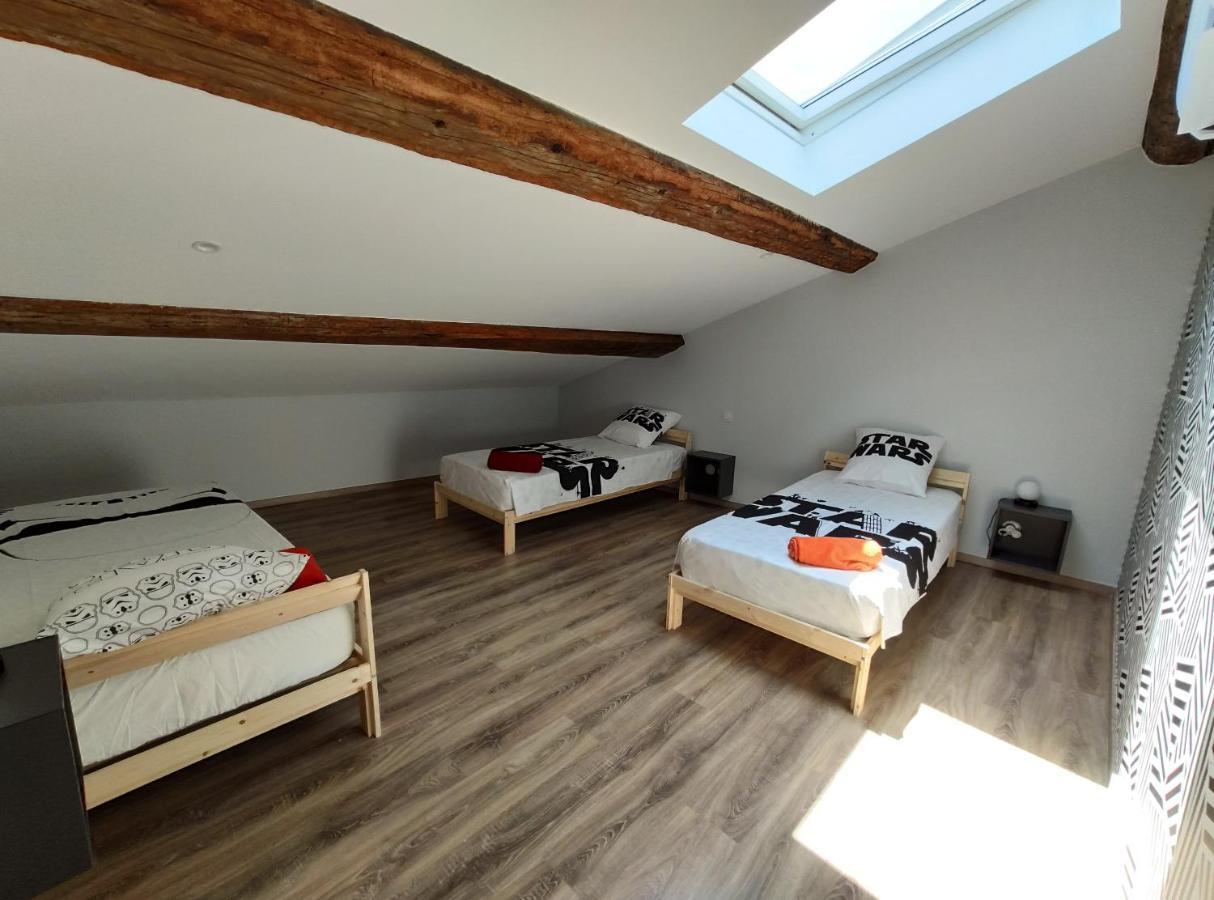 Colormix 3 Etoiles - 95M2 Plein Centre - Ensoleille Climatise Apartment Mèze Exterior foto