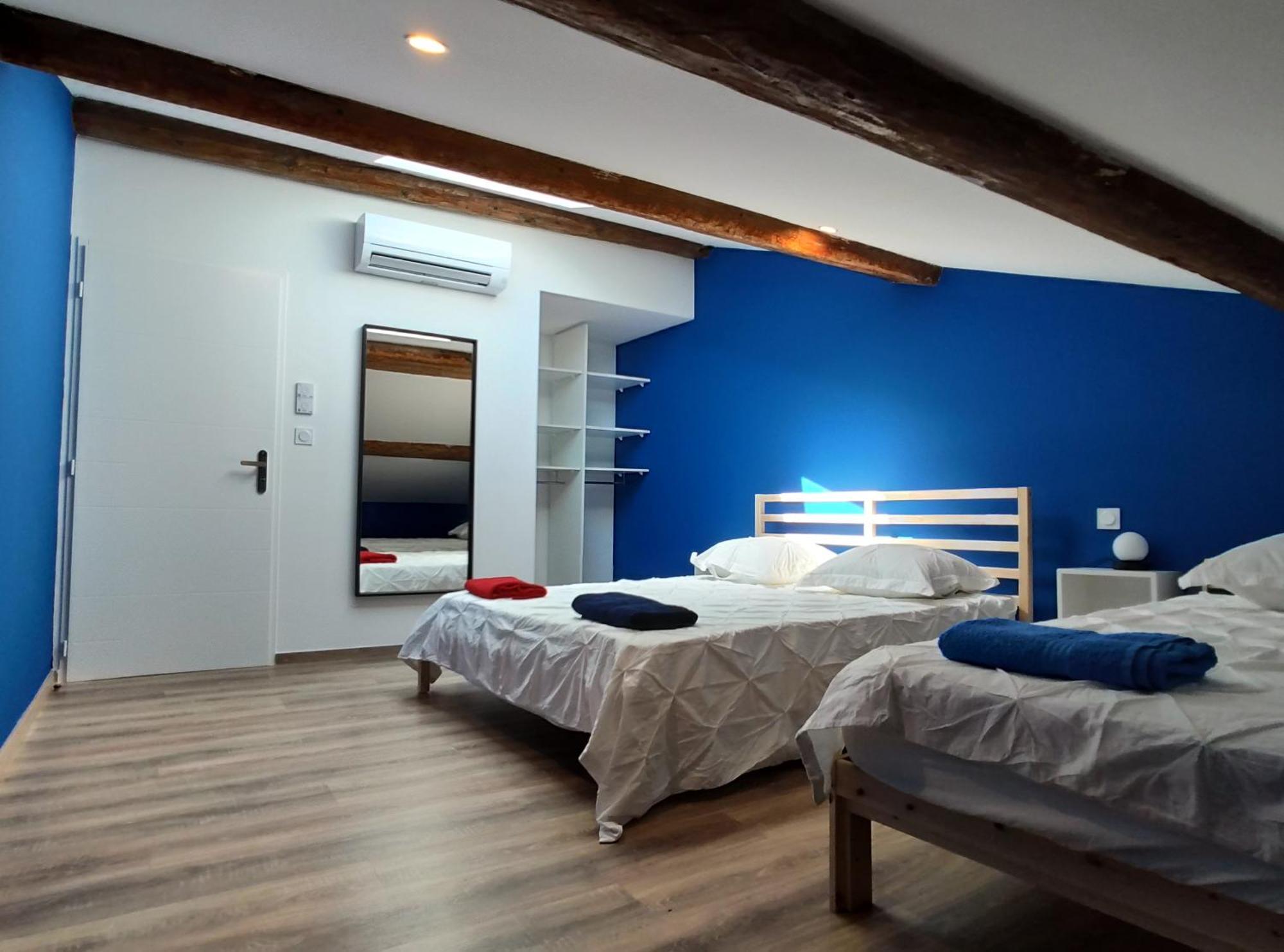 Colormix 3 Etoiles - 95M2 Plein Centre - Ensoleille Climatise Apartment Mèze Exterior foto
